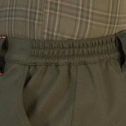 Pantalon Chasse Résistant Et Imperméable Supertrack Vert 100 -Activités De Plein Air pantalon chasse resistant et impermeable supertrack vert 100 8