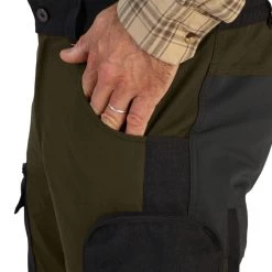 PANTALON CHASSE RÉSISTANT ET RESPIRANT HOMME - STEPPE 900 VERT -Activités De Plein Air pantalon chasse resistant et respirant homme steppe 900 vert 4