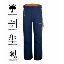 TROLLKIDS Pantalon De Ski Enfant Hallingdal Imperméable Et Respirant Bleu Marine/bronze 7 TROLLKIDS Pantalon De Ski Enfant Hallingdal Imperméable Et Respirant Bleu Marine/bronze -Activités De Plein Air pantalon de ski enfant hallingdal impermeable et respirant bleu marinebronze 2