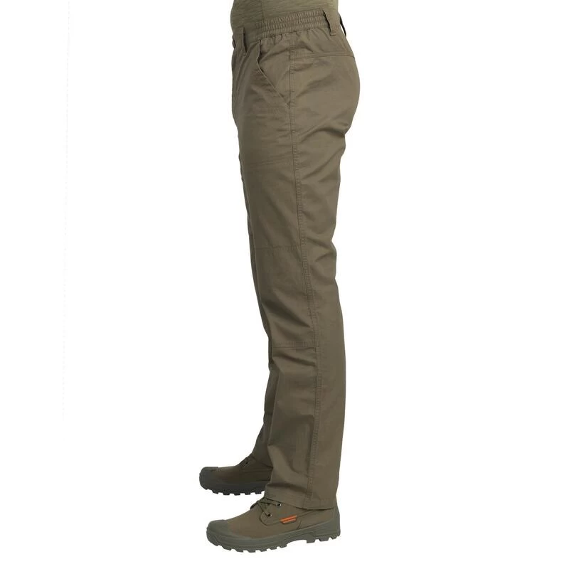 Pantalon Léger Chasse Homme - 100 Vert 6 Pantalon Léger Chasse Homme - 100 Vert – Image 4