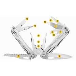 Leatherman Pince Originale Multi-usages Comprenant 14 Outils -Activités De Plein Air pince originale multi usages comprenant 14 outils 4