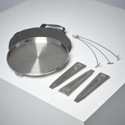 Plancha Poele Cuisson Sur Feu Trépied 30 Cm Bushcraft Acier Inoxydable 14 Plancha Poele Cuisson Sur Feu Trépied 30 Cm Bushcraft Acier Inoxydable -Activités De Plein Air plancha poele cuisson sur feu trepied 30 cm bushcraft acier inoxydable 5