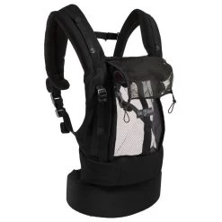 Porte-bébé PhysioCarrier 0m+ Noir Poche Anthracite -Activités De Plein Air porte bebe physiocarrier 0m noir poche anthracite 2