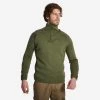 PULL CHASSE LAINE COUPE VENT VERT 900 2 PULL CHASSE LAINE COUPE VENT VERT 900 -Activités De Plein Air pull chasse laine coupe vent vert 900