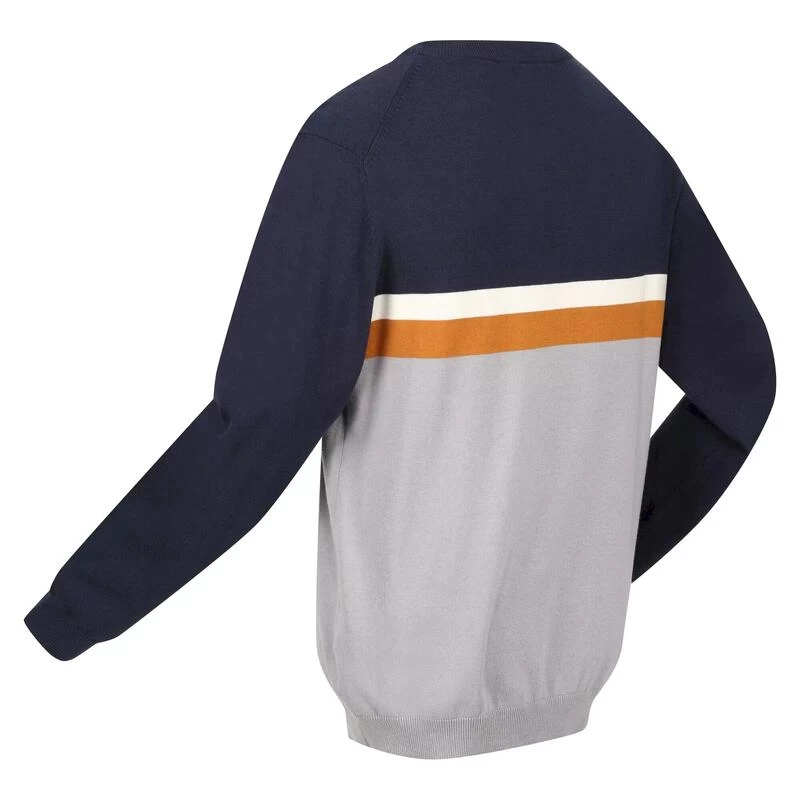 Regatta Pull KAELEN Homme (Bleu Marine / Gris Orage) 5 Regatta Pull KAELEN Homme (Bleu Marine / Gris Orage) – Image 3