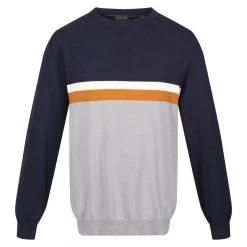 Regatta Pull KAELEN Homme (Bleu Marine / Gris Orage)