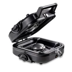 Kemper Réchaud De Camping à Gaz 2 Feux - Portable Et Pliable -Activités De Plein Air rechaud de camping a gaz 2 feux portable et pliable 1