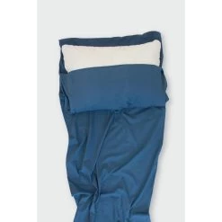 Sac De Couchage Cabane 100% SIRIUS Coton Bleu -Activités De Plein Air sac de couchage cabane 100 sirius coton bleu 2