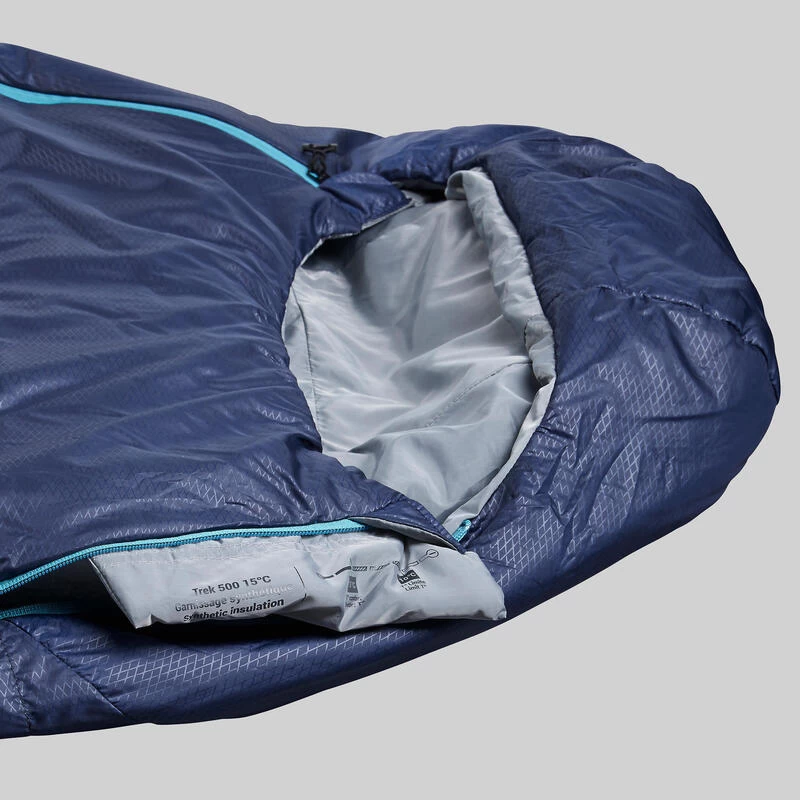 Sac De Couchage De Trekking - MT500 15°C - Polyester 7 Sac De Couchage De Trekking - MT500 15°C - Polyester – Image 5
