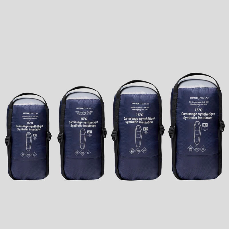Sac De Couchage De Trekking - MT500 15°C - Polyester 10 Sac De Couchage De Trekking - MT500 15°C - Polyester – Image 8