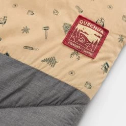 Quechua SAC DE COUCHAGE POUR LE CAMPING - ARPENAZ 10° COTON DOUBLE - 2 PERSONNES -Activités De Plein Air sac de couchage pour le camping arpenaz 10 coton double 2 personnes 6