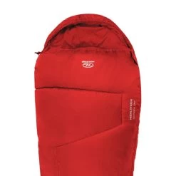 HIGHLANDER Sac De Couchage Sleepline 350 Momie 4°C Rouge -Activités De Plein Air sac de couchage sleepline 350 momie 4c rouge 4