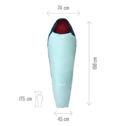 Lafuma Sac De Couchage Trekking Femme ACTIVE 10 Gauche -Activités De Plein Air sac de couchage trekking femme active 10 gauche 3