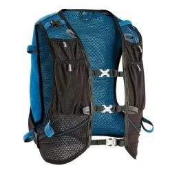 SAC DE TRAIL RUNNING MIXTE 10 L BLEU ET NOIR- VENDU AVEC POCHE À EAU 1L -Activités De Plein Air sac de trail running mixte 10 l bleu et noir vendu avec poche a eau 1l 2