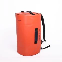 Sac Weekend Upcyclé - Duffel Bag Hors-Bord - 35L Orange
