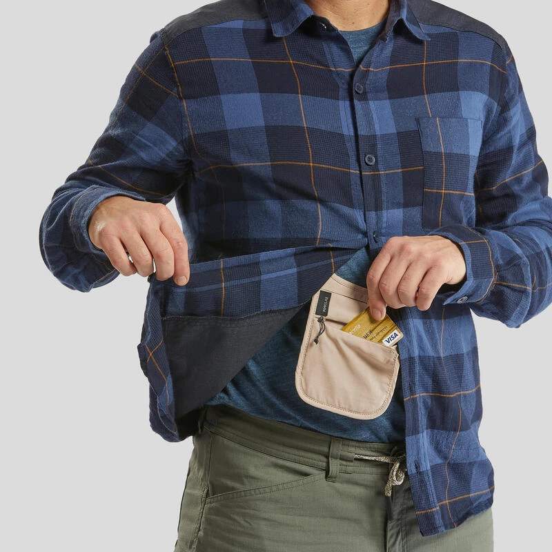 Sacoche Tour De Cou Discrète TRAVEL RFID Beige 8 Sacoche Tour De Cou Discrète TRAVEL RFID Beige – Image 6