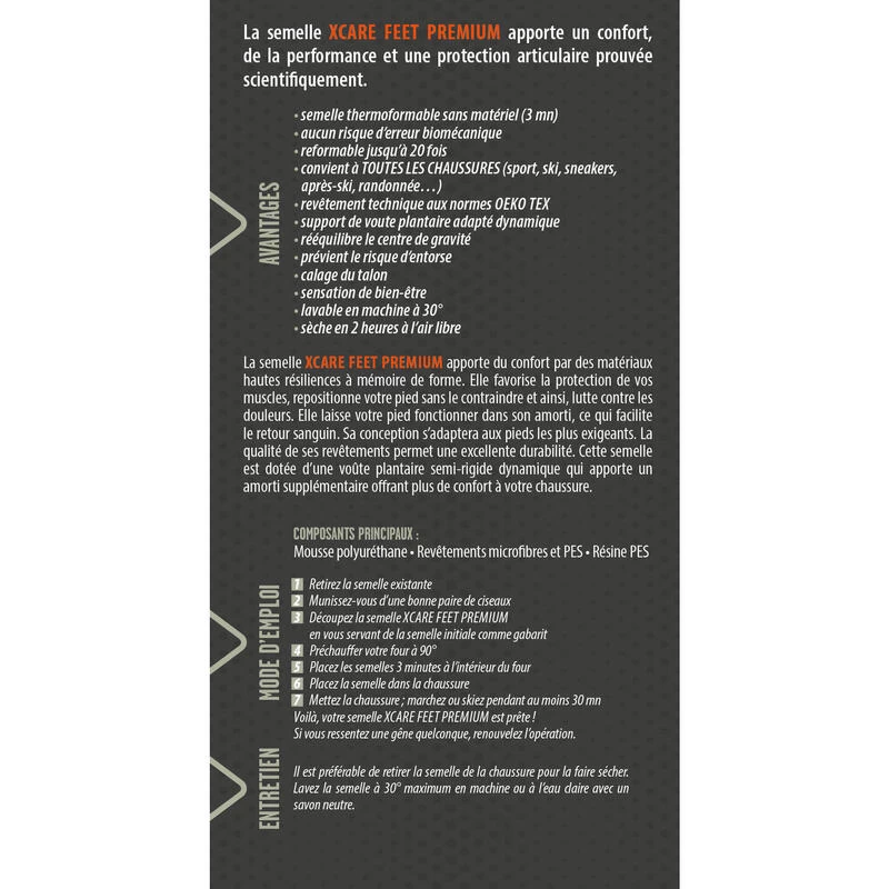 Semelle De Confort Thermoformable Respirante – Multi Activités – PREMIUM THERMO 8 Semelle De Confort Thermoformable Respirante – Multi Activités – PREMIUM THERMO – Image 6