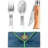 Set Complet Opinel Picnic+ - Opinel N°8 + Embouts Cuillère Et Fourchette -Activités De Plein Air set complet opinel picnic opinel n8 embouts cuillere et fourchette