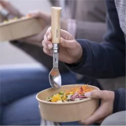 Set Complet Opinel Picnic+ - Opinel N°8 + Embouts Cuillère Et Fourchette -Activités De Plein Air set complet opinel picnic opinel n8 embouts cuillere et fourchette 3