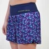 Short Course à Pied Femme Bleu Floral Ecoresponsable 2 Short Course à Pied Femme Bleu Floral Ecoresponsable -Activités De Plein Air short course a pied femme bleu floral ecoresponsable