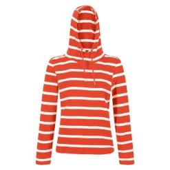 Regatta Sweat à Capuche MAELYS Femme (Rouge / Blanc)