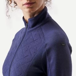 T-shirt Manches Longues De Trekking En Laine Mérinos - MT900 -Femme -Activités De Plein Air t shirt manches longues de trekking en laine merinos mt900 femme 4