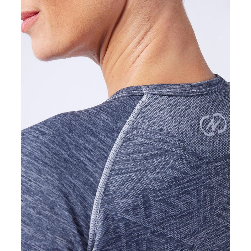 T-shirt Technique Toucher Frais Protection UV Col Rond ML Femme-CLIMATYL 4 T-shirt Technique Toucher Frais Protection UV Col Rond ML Femme-CLIMATYL – Image 2