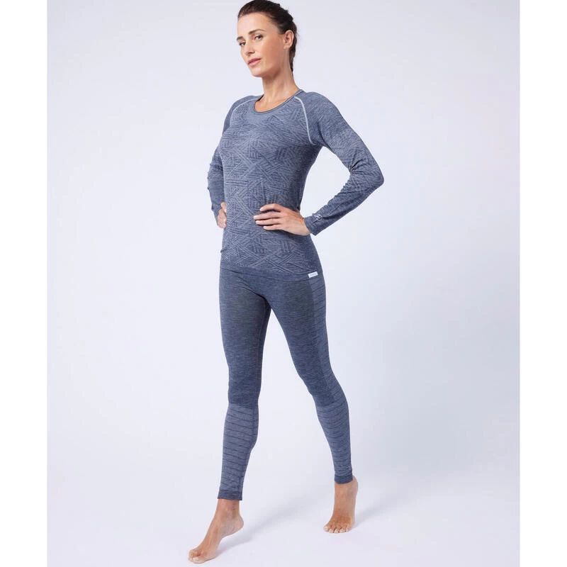 T-shirt Technique Toucher Frais Protection UV Col Rond ML Femme-CLIMATYL 3 T-shirt Technique Toucher Frais Protection UV Col Rond ML Femme-CLIMATYL