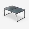 Quechua TABLE BASSE PLIANTE DE CAMPING - MH100 - GRISE 1 Quechua TABLE BASSE PLIANTE DE CAMPING - MH100 - GRISE -Activités De Plein Air table basse pliante de camping mh100 grise