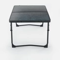 Quechua TABLE BASSE PLIANTE DE CAMPING - MH100 - GRISE -Activités De Plein Air table basse pliante de camping mh100 grise 3