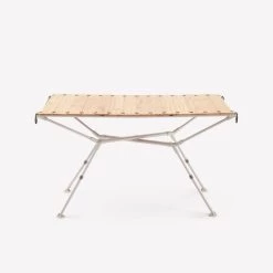 Quechua TABLE DE CAMPING COMPACTE 4/6 PERSONNES - PLATEAU BOIS - POCHE DE RANGEMENT -Activités De Plein Air table de camping compacte 46 personnes plateau bois poche de rangement 9