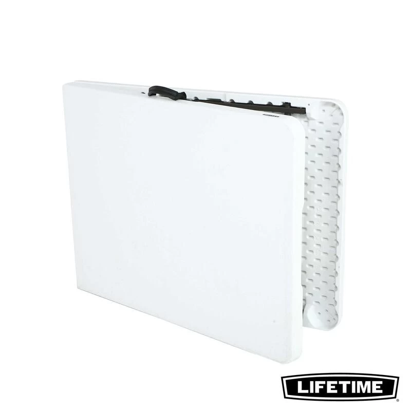 Table Rectangulaire Valise Pliante En Deux (183 X 70 Cm) LIFETIME #80642 4 Table Rectangulaire Valise Pliante En Deux (183 X 70 Cm) LIFETIME #80642 – Image 2