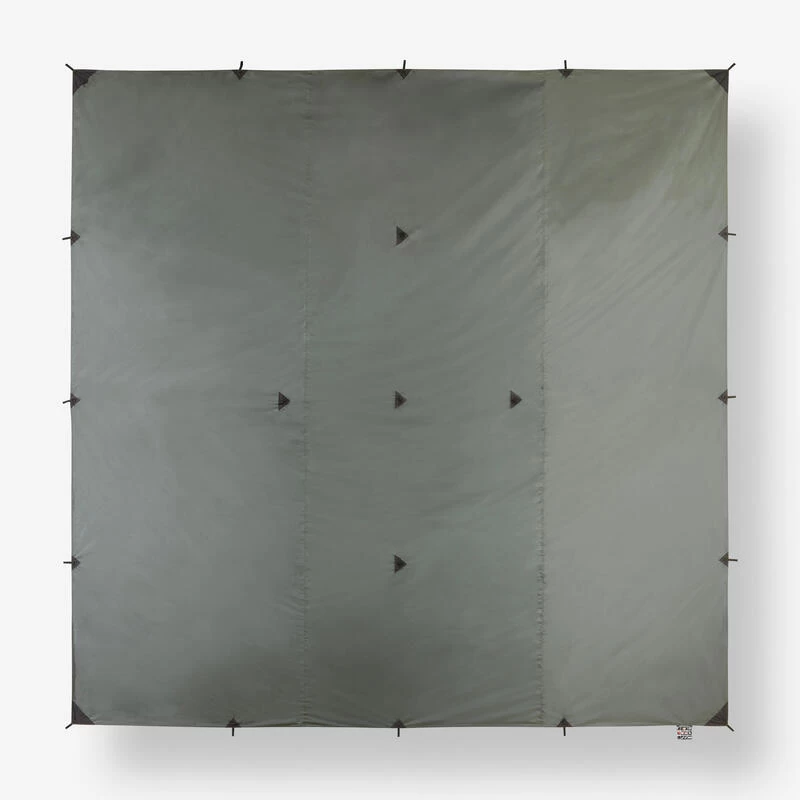 TARP Bushcraft Bivouac 4x4 M Imperméable Kaki 4 TARP Bushcraft Bivouac 4x4 M Imperméable Kaki – Image 2