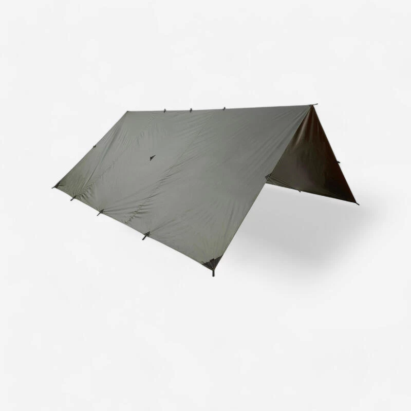 TARP Bushcraft Bivouac 4x4 M Imperméable Kaki 3 TARP Bushcraft Bivouac 4x4 M Imperméable Kaki