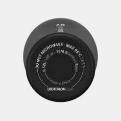 Quechua Tasse / Verre MH500 Isotherme (double Paroi Inox) Camp Du Randonneur 0,5L Noir -Activités De Plein Air tasse verre mh500 isotherme double paroi inox camp du randonneur 05l noir 5