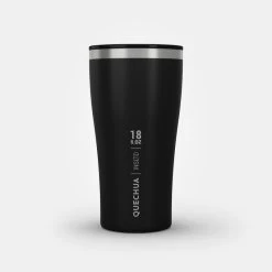 Quechua Tasse / Verre MH500 Isotherme (double Paroi Inox) Camp Du Randonneur 0,5L Noir -Activités De Plein Air tasse verre mh500 isotherme double paroi inox camp du randonneur 05l noir 9