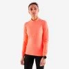 TEE SHIRT MANCHES LONGUES RUNNING SANS COUTURES FEMME - KIPRUN SKINCARE CORAIL 1 TEE SHIRT MANCHES LONGUES RUNNING SANS COUTURES FEMME - KIPRUN SKINCARE CORAIL -Activités De Plein Air tee shirt manches longues running sans coutures femme kiprun skincare corail