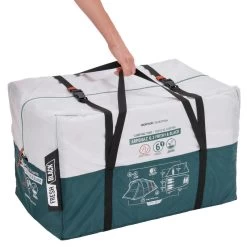 Quechua Tente à Arceaux De Camping - Arpenaz 6.3 F&B - 6 Personnes - 3 Chambres -Activités De Plein Air tente a arceaux de camping arpenaz 63 f and b 6 personnes 3 chambres 3