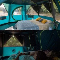 Tente Coleman Octagon Blackout 8 -Activités De Plein Air tente coleman octagon blackout 8 4