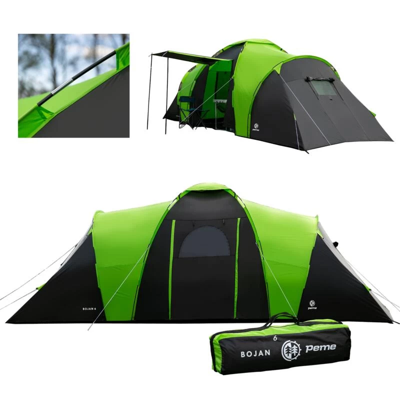 Tente De Camping Familiale Peme Bojan 6 Personnes 2 Chambres 3 Tente De Camping Familiale Peme Bojan 6 Personnes 2 Chambres