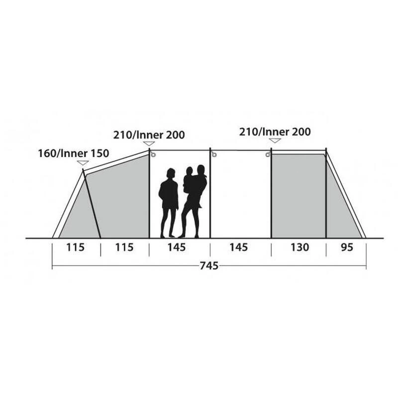 Tente De Camping Outwell Winwood 8 6 Tente De Camping Outwell Winwood 8 – Image 4