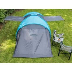 Tente Dôme Hammerfest 4 Sleeper Protect - Sol Cousu - 4 Pers - 2 Cabines Noires -Activités De Plein Air tente dome hammerfest 4 sleeper protect sol cousu 4 pers 2 cabines noires 4