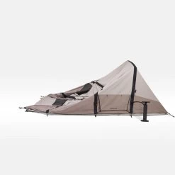 Quechua Tente Gonflable De Camping - AirSeconds 4.2 Polycoton - 4 Personnes - 2 Chambres -Activités De Plein Air tente gonflable de camping airseconds 42 polycoton 4 personnes 2 chambres 8
