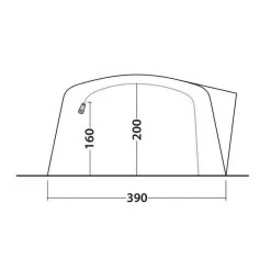 Tente Gonflable Outwell Knightdale 8PA 11 Tente Gonflable Outwell Knightdale 8PA -Activités De Plein Air tente gonflable outwell knightdale 8pa 4