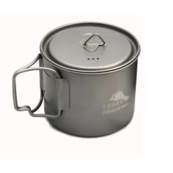 Toaks Titanium 550ml Pan - Ultraléger -Activités De Plein Air toaks titanium 550ml pan ultraleger 3