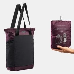 Tote Bag 2en1 15L - Travel 16 Tote Bag 2en1 15L - Travel -Activités De Plein Air tote bag 2en1 15l travel 4