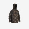 VESTE CHASSE CHAUDE IMPERMEABLE CAMOUFLAGE WOODLAND VERT 100 -Activités De Plein Air veste chasse chaude impermeable camouflage woodland vert 100