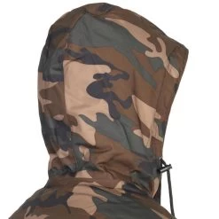 VESTE CHASSE CHAUDE IMPERMEABLE CAMOUFLAGE WOODLAND VERT 100 -Activités De Plein Air veste chasse chaude impermeable camouflage woodland vert 100 3
