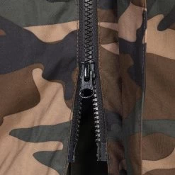 VESTE CHASSE CHAUDE IMPERMEABLE CAMOUFLAGE WOODLAND VERT 100 -Activités De Plein Air veste chasse chaude impermeable camouflage woodland vert 100 6