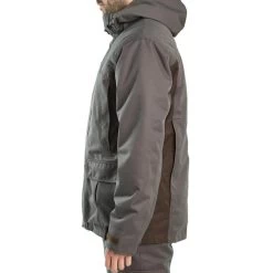 VESTE CHASSE IMPERMÉABLE CHAUDE 500 VERTE 15 VESTE CHASSE IMPERMÉABLE CHAUDE 500 VERTE -Activités De Plein Air veste chasse impermeable chaude 500 verte 3
